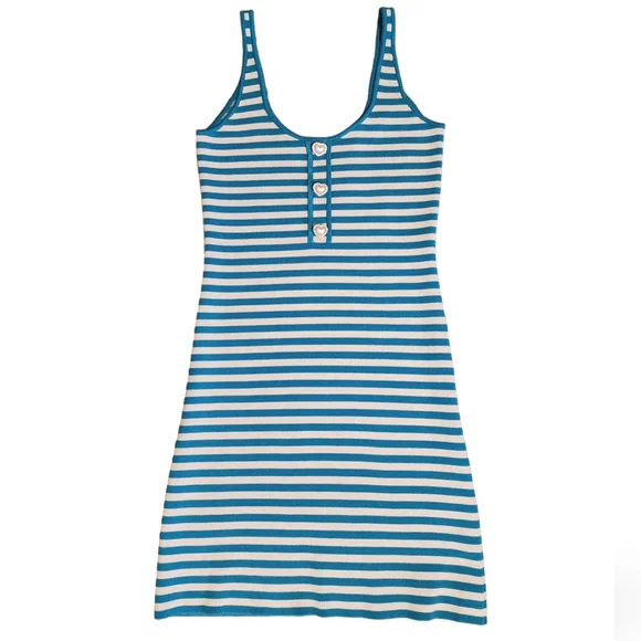 barbie movie blue and white dress 2023 Blue Stripes Halter Dress Halloween Carnival Suit Cosplay Costume